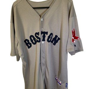 Red Sox Dustin Pedroia Official Jersey (Cool base)